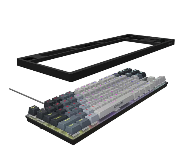 Lorgar Azar 514TKL RGB Biała - 1326963 - zdjęcie 7